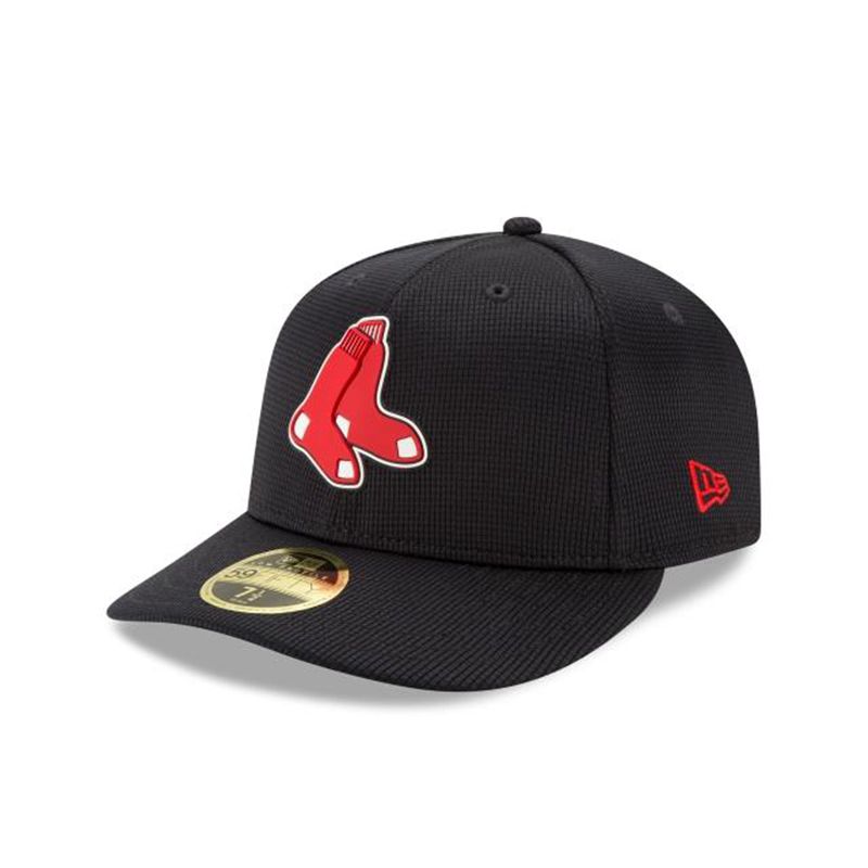 MLB Boston Red Sox Clubhouse Collection Low Profile 59Fifty Fitted (RWF3249) - Blue New Era Caps